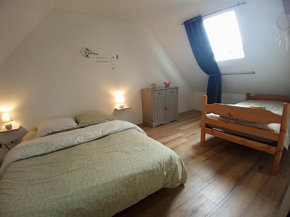 Maison Familiale A La Campagne La Chapelle-du-Bourgay Buitenkant foto