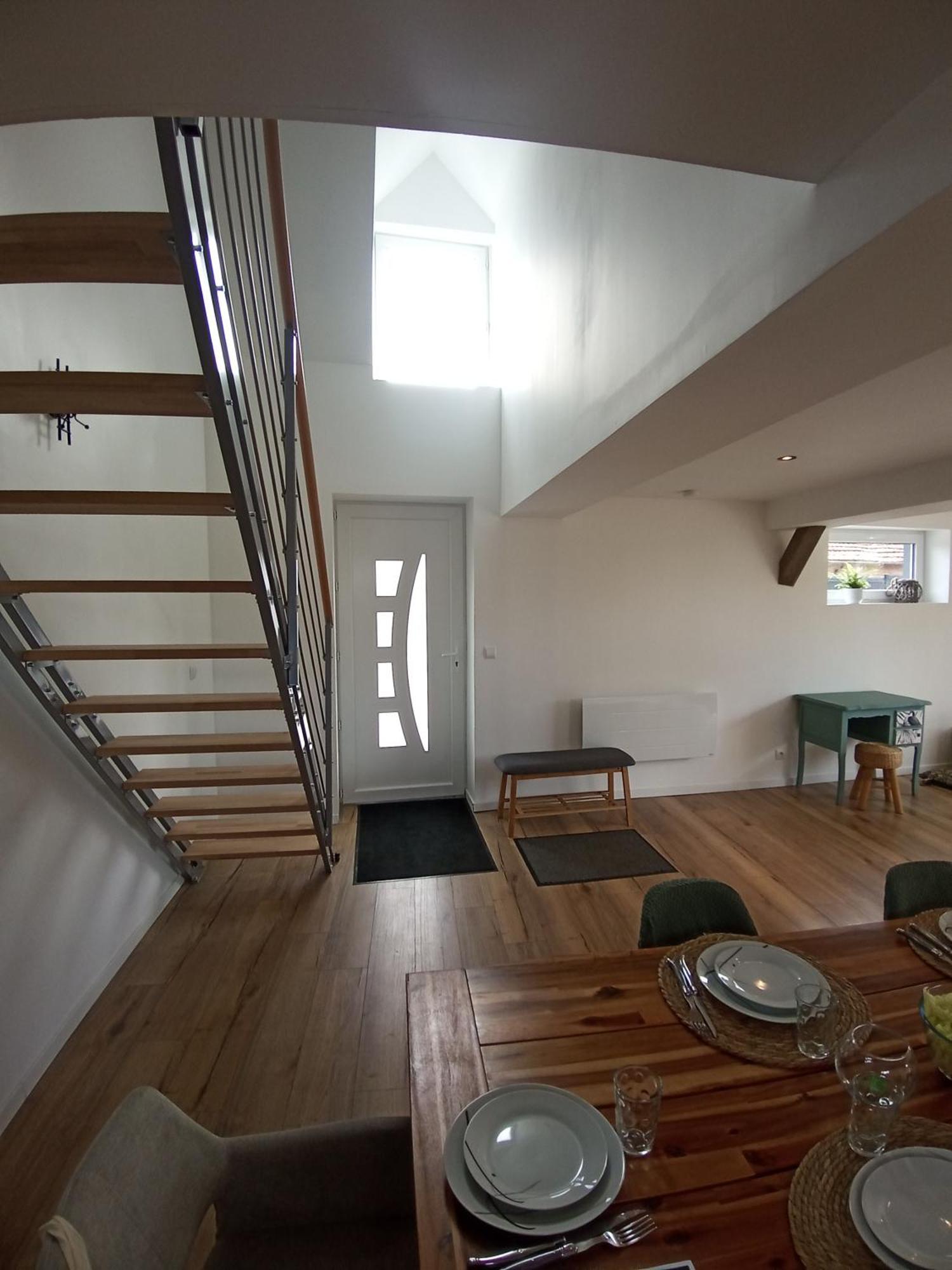 Maison Familiale A La Campagne La Chapelle-du-Bourgay Kamer foto