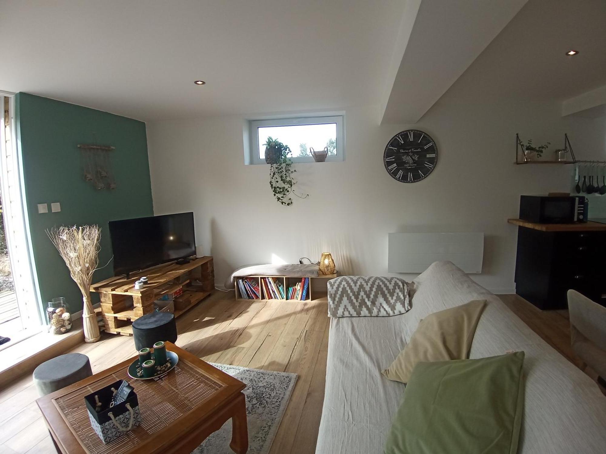 Maison Familiale A La Campagne La Chapelle-du-Bourgay Kamer foto